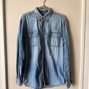 Vintage Harley Davidson Denim Shirt